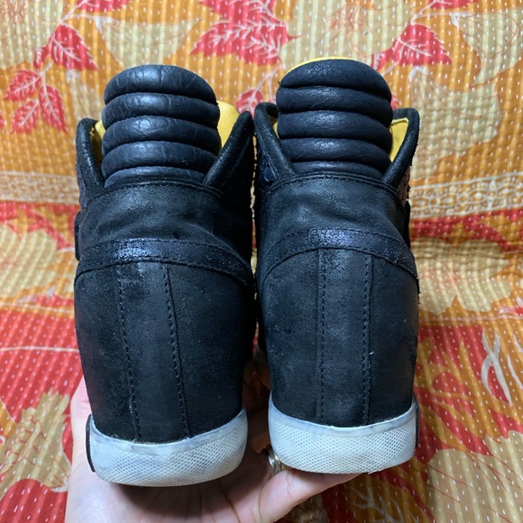 Anthro D.A.T.E. Suede Snakeskin Sneakers size 41 - Picture 7 of 8